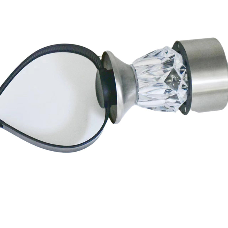 Moderne Enkelhet Sol Vannavvisende PP Rustfritt Stål Diamant Sylinder LED Landskapsbelysning Utendørs Lys For Hage | Skanto