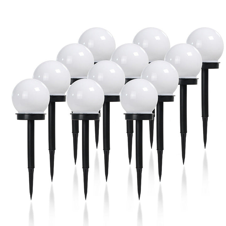 Moderne minimalistisk solcelledrevet vanntett ABS ball LED landskapsbelysning utendørs lys for hage | Skanto