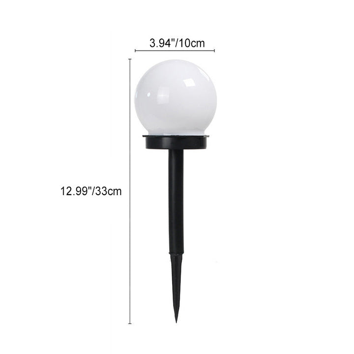Moderne minimalistisk solcelledrevet vanntett ABS ball LED landskapsbelysning utendørs lys for hage | Skanto