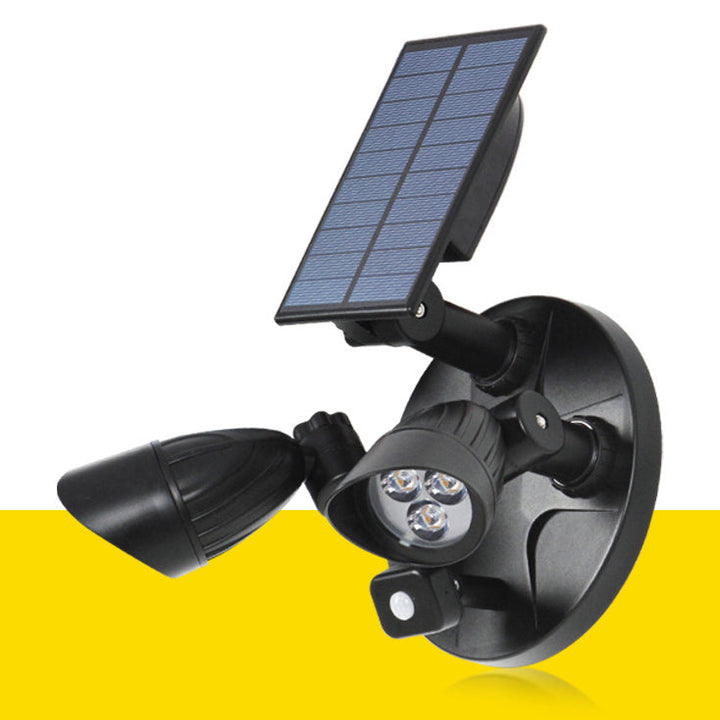 Moderne Enkelhet Sol Vannavstøtende ABS PC Overvåkningskamera Rotérbart Bevegelsessensor LED Vegglampe For Utendørs Patio | Skanto