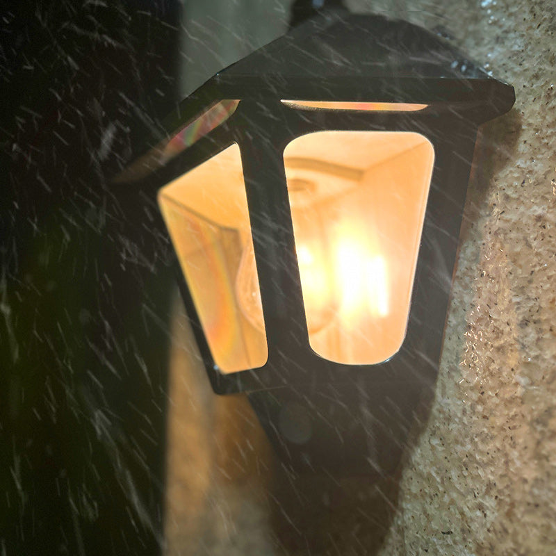 Samtidig Retro Sol Vannavstøtende ABS Fyrtårn LED Vegglampe For Utendørs Patios | Skanto