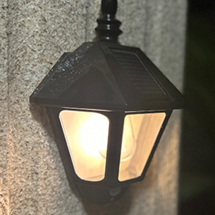 Samtidig Retro Sol Vannavstøtende ABS Fyrtårn LED Vegglampe For Utendørs Patios | Skanto