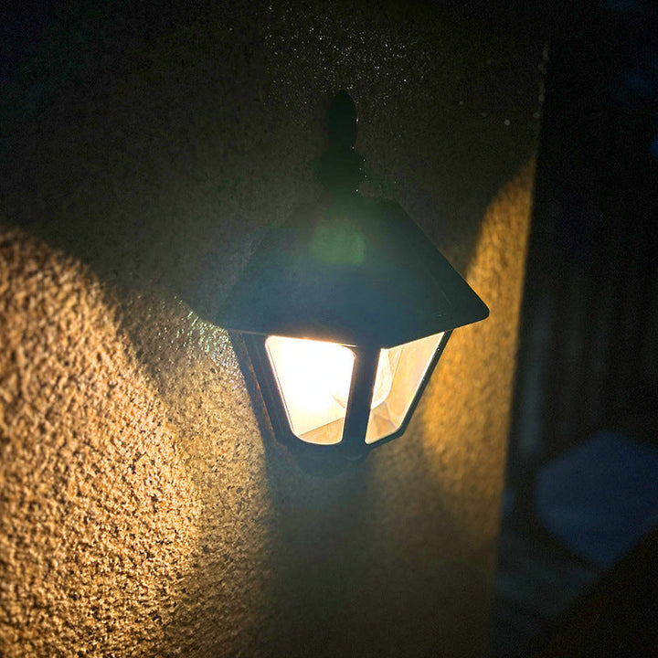 Samtidig Retro Sol Vannavstøtende ABS Fyrtårn LED Vegglampe For Utendørs Patios | Skanto