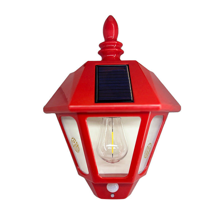 Samtidig Retro Sol Vannavstøtende ABS Fyrtårn LED Vegglampe For Utendørs Patios | Skanto