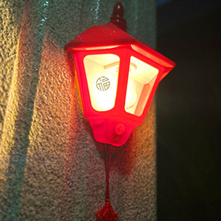 Samtidig Retro Sol Vannavstøtende ABS Fyrtårn LED Vegglampe For Utendørs Patios | Skanto