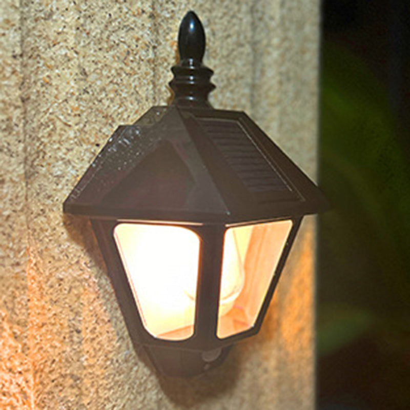 Samtidig Retro Sol Vannavstøtende ABS Fyrtårn LED Vegglampe For Utendørs Patios | Skanto