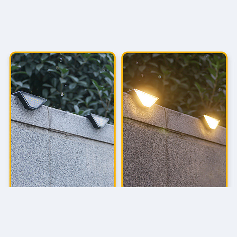 Moderne Enkelhet Sol Vannavstøtende ABS PS Triangel LED Landskapsbelysning Utendørs Lys For Utendørs Terrasse | Skanto