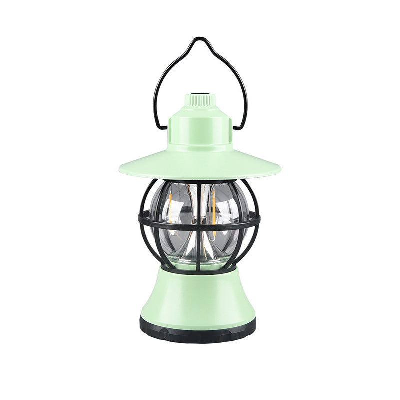 Moderne Retro Vanntett Oppladbar/Batteri ABS PS PP Stål Lantern Henge LED Bordlampe Utendørs Lys For Hage | Skanto