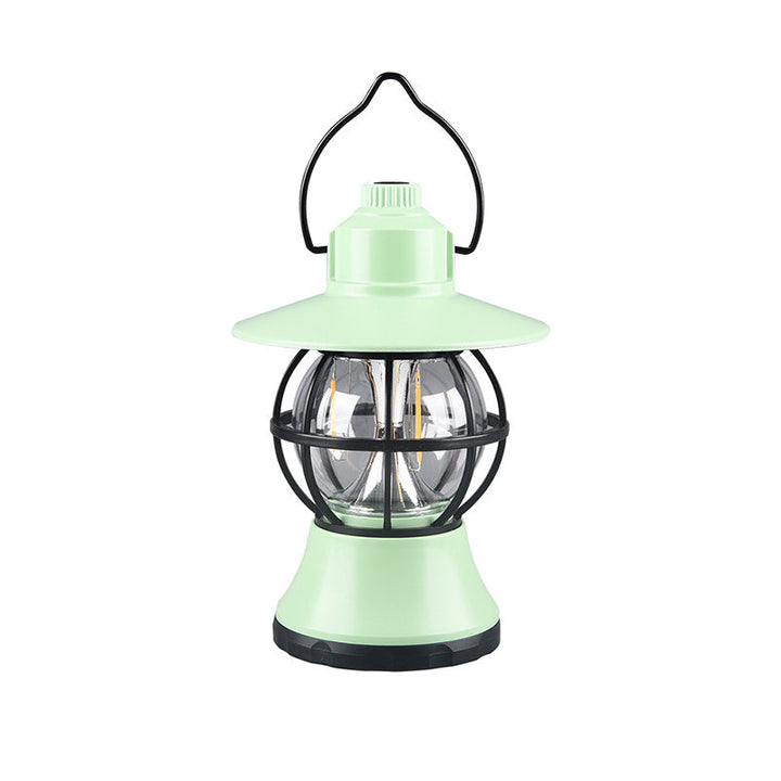 Moderne Retro Vanntett Oppladbar/Batteri ABS PS PP Stål Lantern Henge LED Bordlampe Utendørs Lys For Hage | Skanto