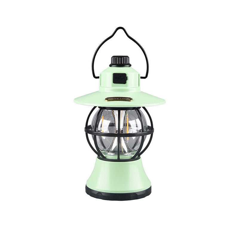 Moderne Retro Vanntett Oppladbar/Batteri ABS PS PP Stål Lantern Henge LED Bordlampe Utendørs Lys For Hage | Skanto