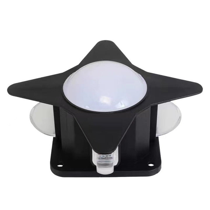 Samtidig Kreativ Vanntett Aluminium Akryl PC Kryss Stjerne LED Vegglampe For Utendørs Patio | Skanto