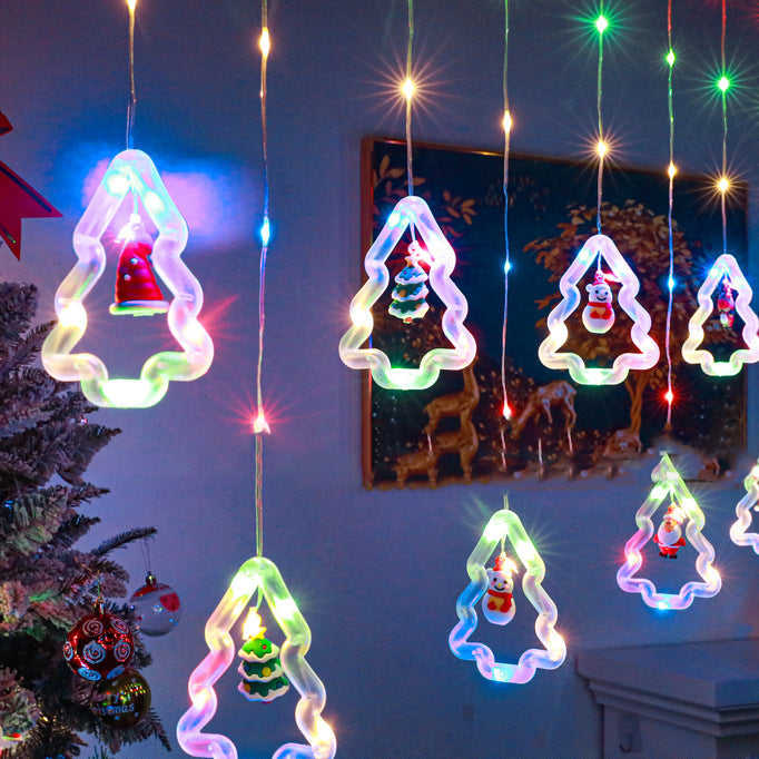 Skanto | Moderne Art Deco USB Batteri Vanntett Juletre PVC PS LED Lyslenker For Soverom