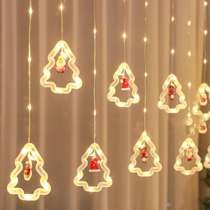 Skanto | Moderne Art Deco USB Batteri Vanntett Juletre PVC PS LED Lyslenker For Soverom
