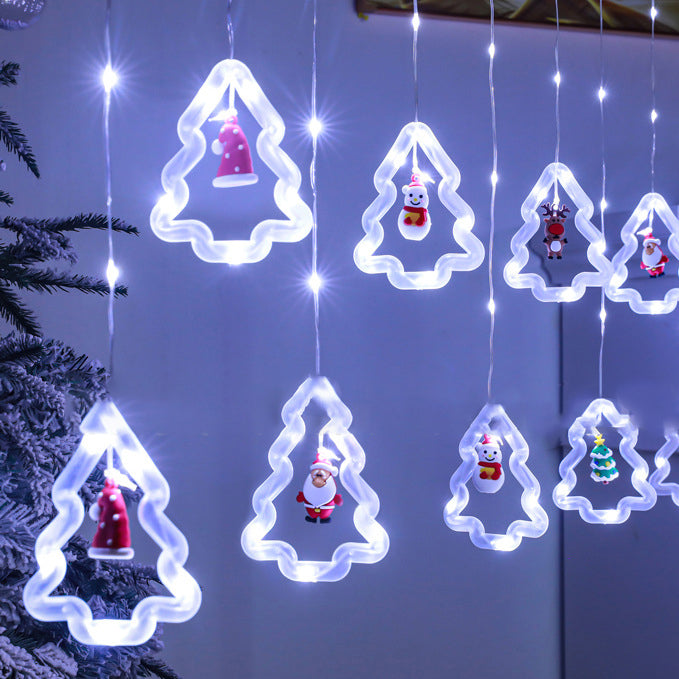 Skanto | Moderne Art Deco USB Batteri Vanntett Juletre PVC PS LED Lyslenker For Soverom