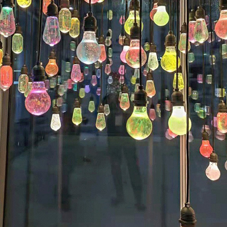 Moderne Art Deco Vanntett Harpiks Dråpe Ball LED Utendørs Lys Landskapsbelysning For Hage | Skanto