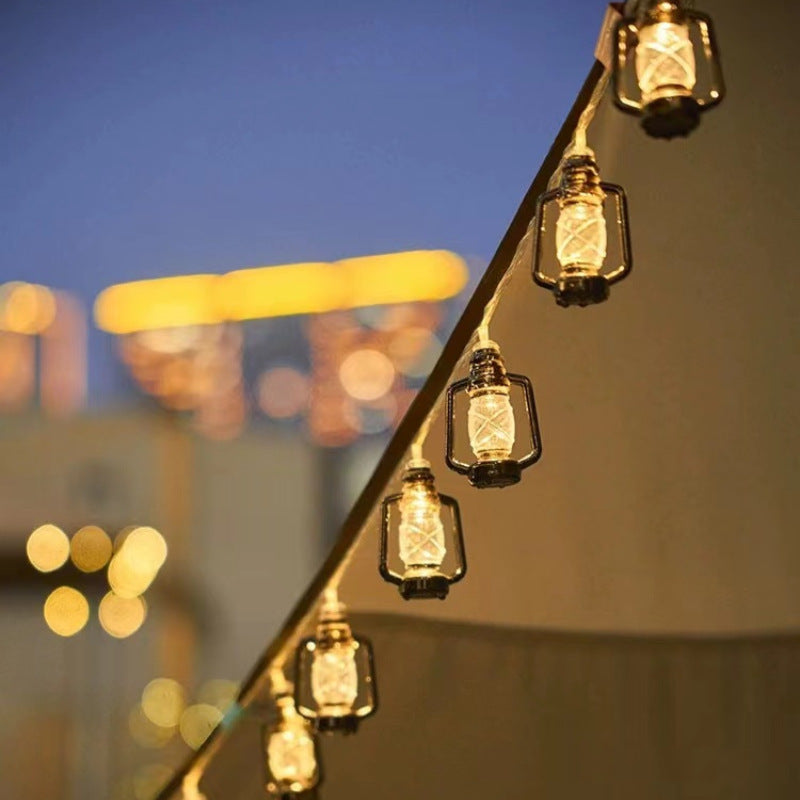 Skanto | Moderne Retro Solbatteri Vanntett PVC Plastikk Bensintank LED Lyskaster Utendørs Lys For Hage