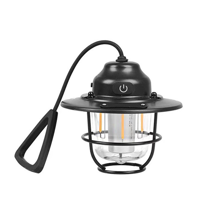 Moderne Retro Oppladbar Vanntett Jern Silika ABS PC Strobile LED Utendørs Lys For Hage | Skanto