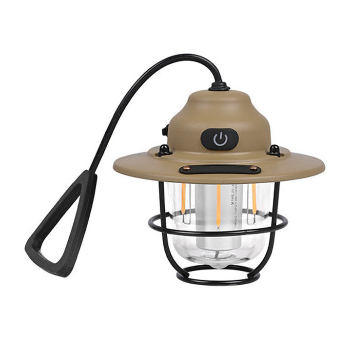 Moderne Retro Oppladbar Vanntett Jern Silika ABS PC Strobile LED Utendørs Lys For Hage | Skanto