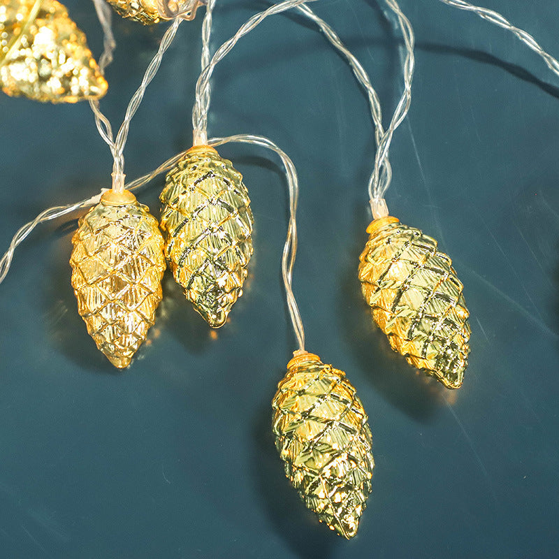 Skanto | Moderne kreative USB-batteri PE furukongle LED lyslenker for underholdningsrom