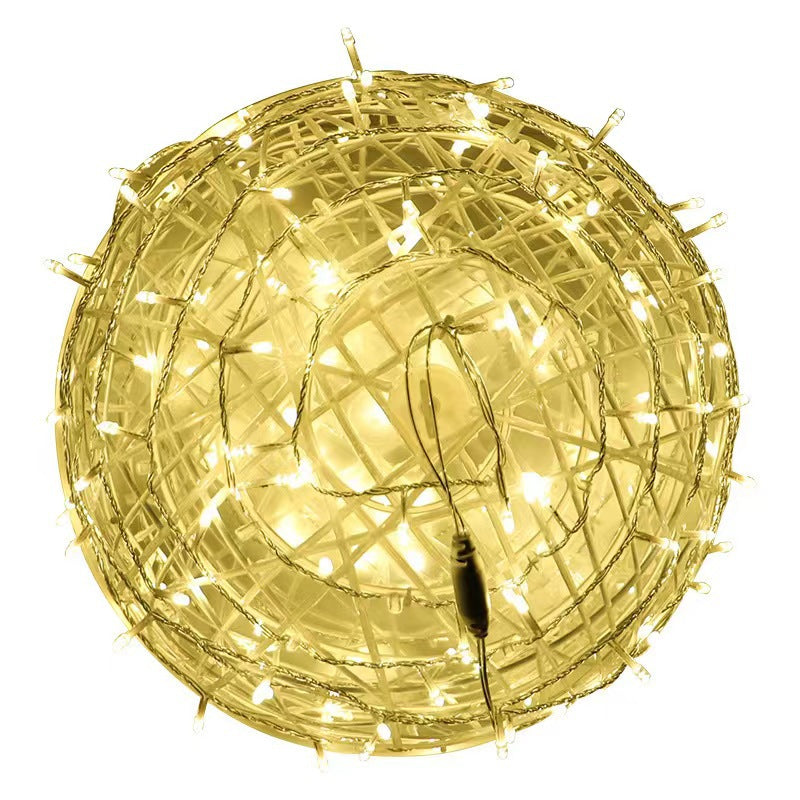 Moderne Art Deco Vanntett PVC Hengeball Dekorasjon LED Utendørs Pendellampe Utendørs Lys For Hage | Skanto