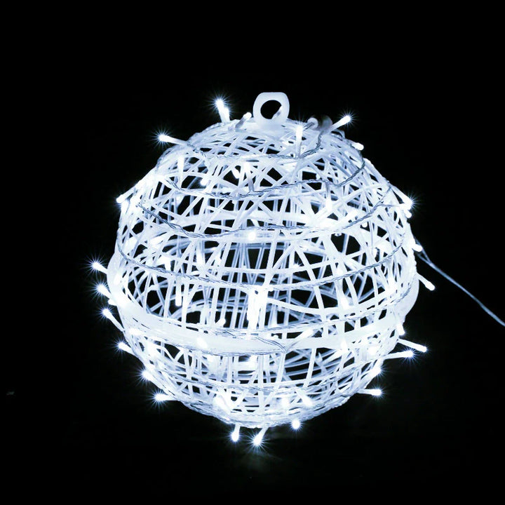 Moderne Art Deco Vanntett PVC Hengeball Dekorasjon LED Utendørs Pendellampe Utendørs Lys For Hage | Skanto