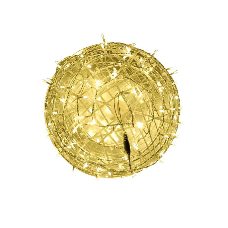 Moderne Art Deco Vanntett PVC Hengeball Dekorasjon LED Utendørs Pendellampe Utendørs Lys For Hage | Skanto