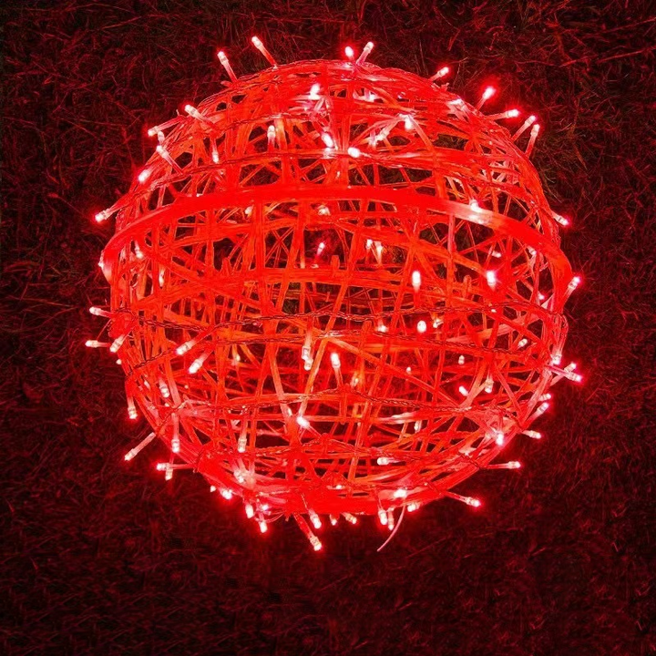 Moderne Art Deco Vanntett PVC Hengeball Dekorasjon LED Utendørs Pendellampe Utendørs Lys For Hage | Skanto