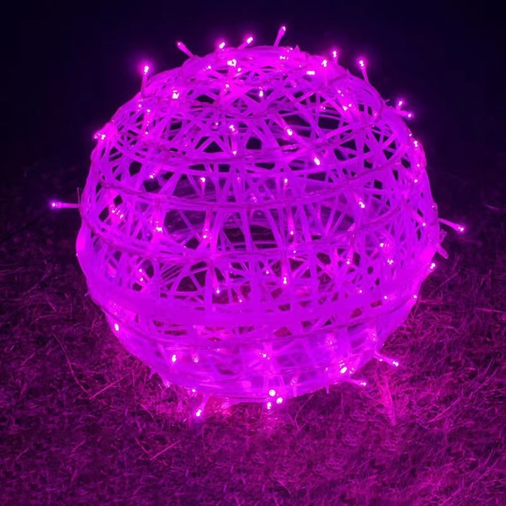 Moderne Art Deco Vanntett PVC Hengeball Dekorasjon LED Utendørs Pendellampe Utendørs Lys For Hage | Skanto
