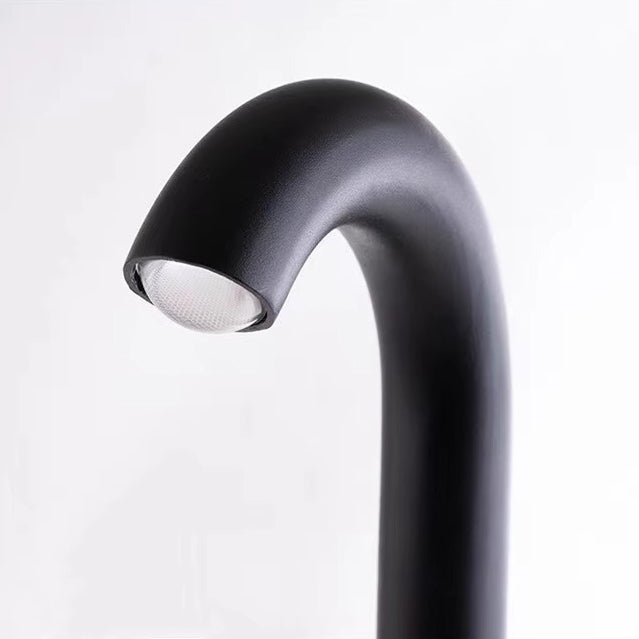 Moderne Industrielle Vanntette Aluminium Forsterket Glass Bøyde Rør LED Utendørs Lys Landskapsbelysning For Hage | Skanto