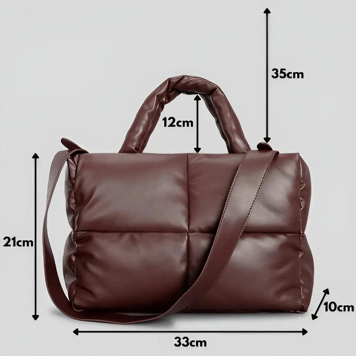 Stilig quiltet dames designer veske - Sofia | Skanto