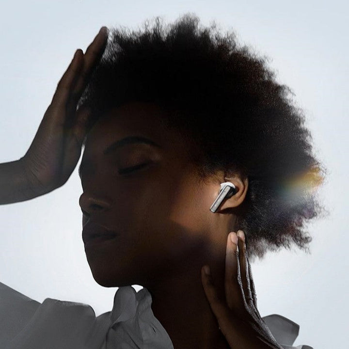 Skanto | Halv-in-ear trådløse Bluetooth-hodetelefoner med full kropp elektroplettering