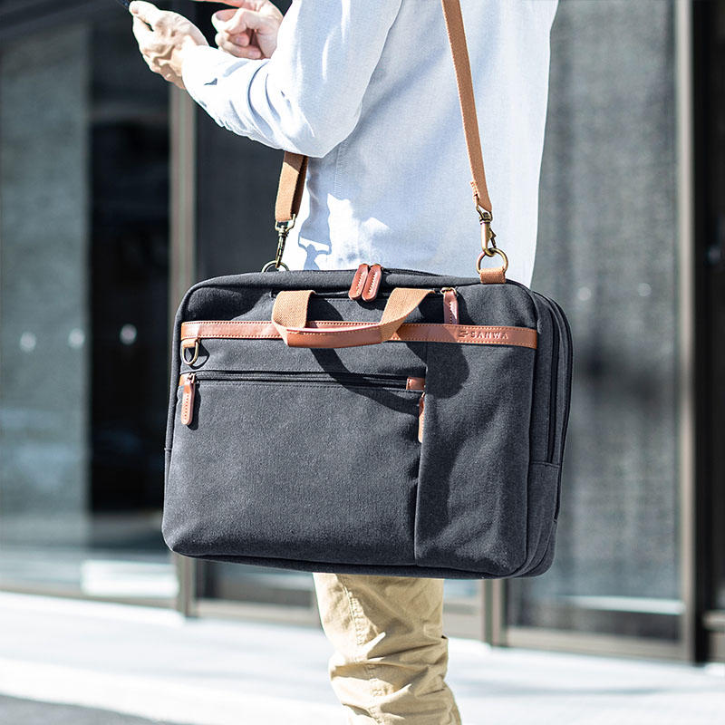 Skanto | Retro Casual Crossbody Ryggsekk med Laptoprom