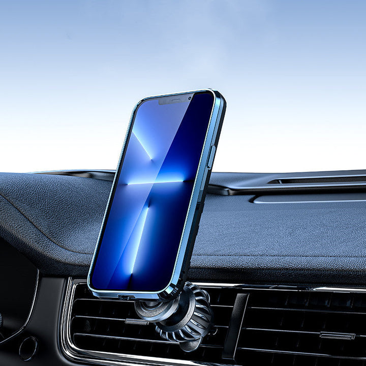 Skanto | Magnetisk Aluminiumlegering Rotérbar Bil Telefonholder