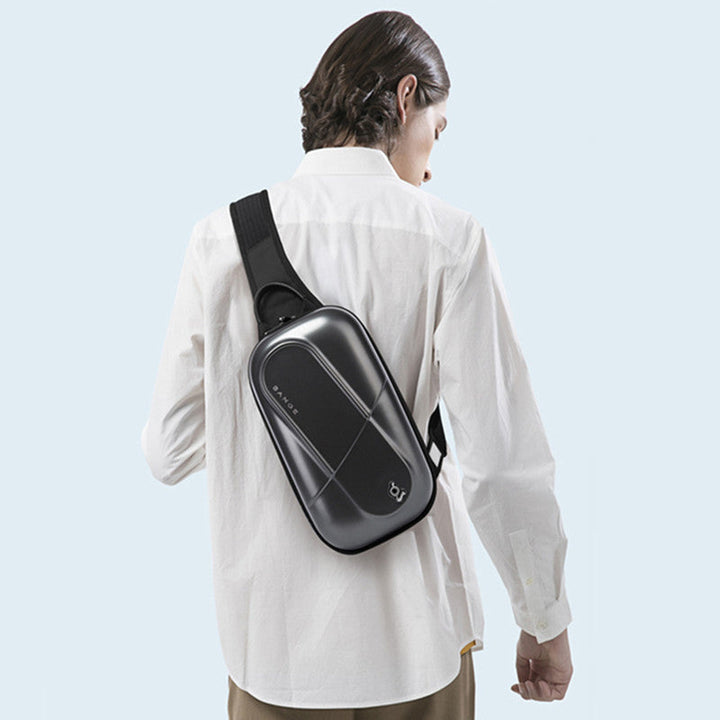 Skanto | Casual Crossbody Hardshell Vanntett Sling Bag