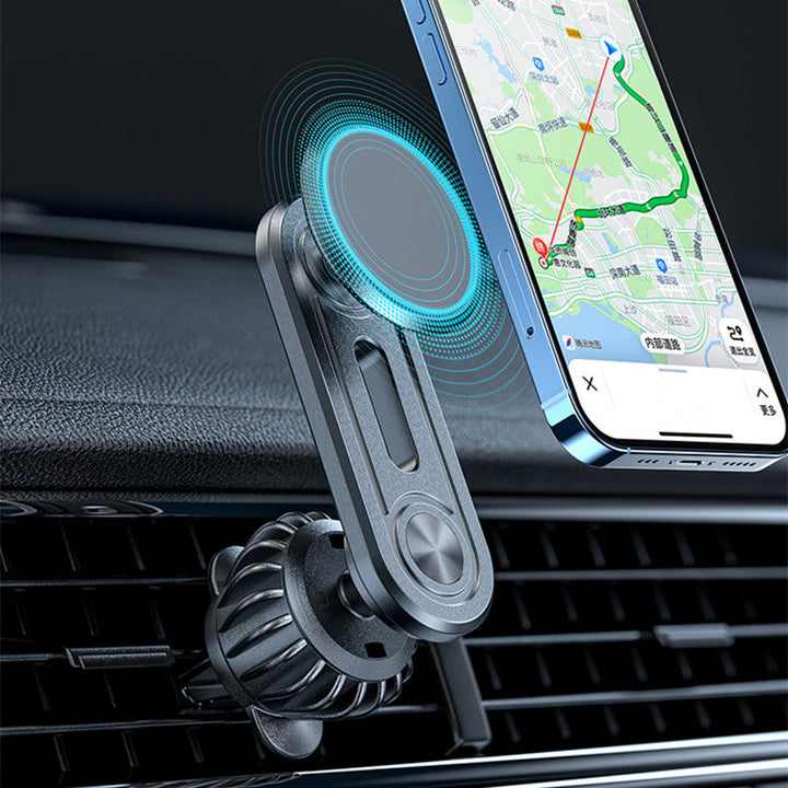 Skanto | Magnetisk Aluminiumlegering Rotérbar Bil Telefonholder