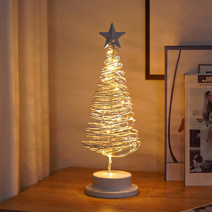 Skanto | Bordlampe med LED-lamper og metalltre