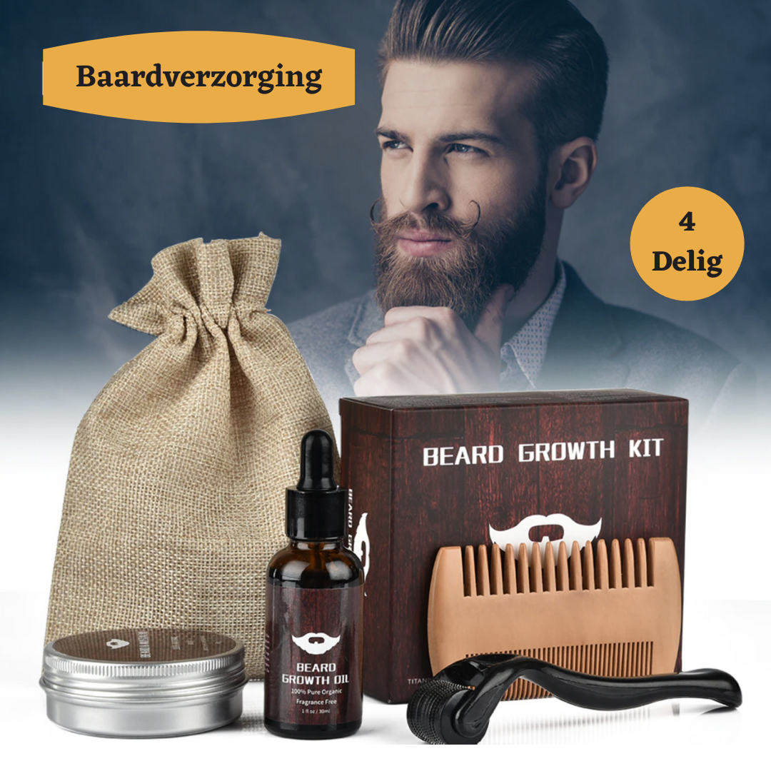 Nærende skjeggvekstsett for hud Skanto