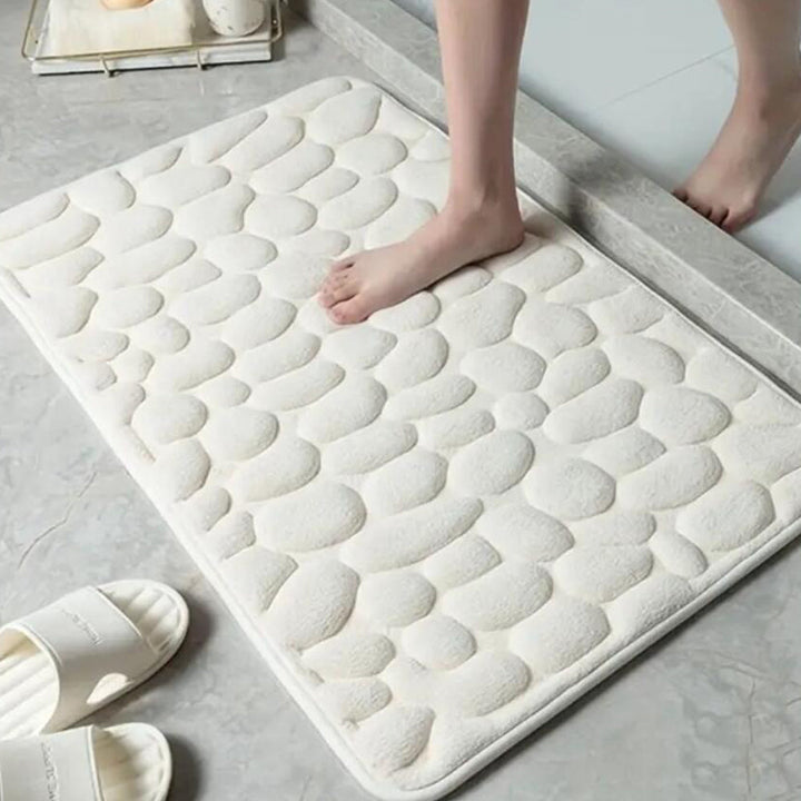 Absorberende Bade Matte med Antiskli Bunn | Skanto