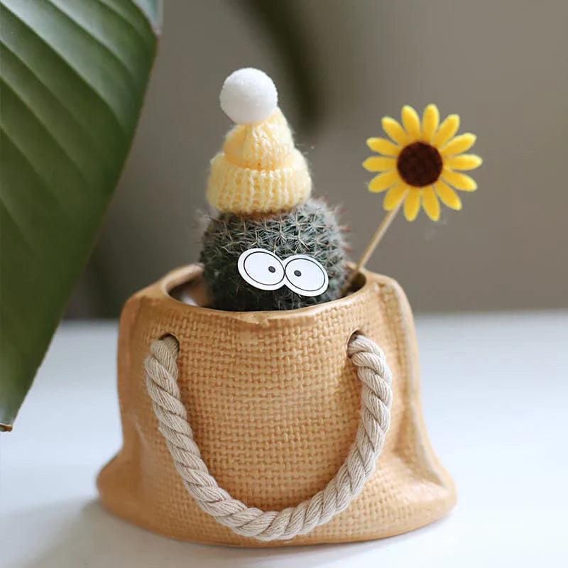 Bag shape plantepotter Skanto