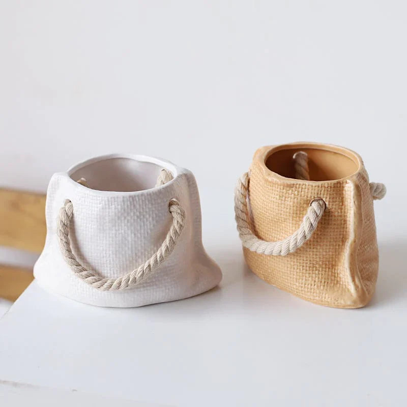 Bag shape plantepotter Skanto