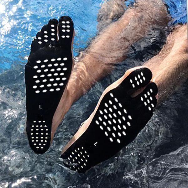 Barefoot Stick On Slippers | Skanto