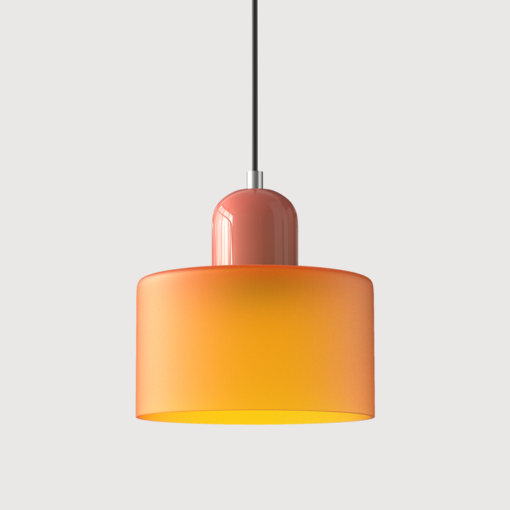 Skanto | Moderne lampe med farget glass og geometrisk form