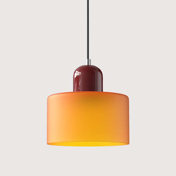 Skanto | Moderne lampe med farget glass og geometrisk form