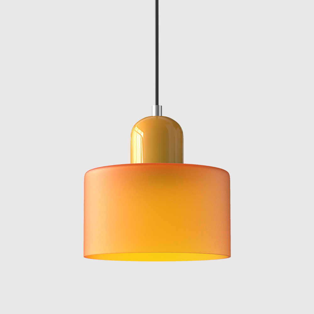 Skanto | Moderne lampe med farget glass og geometrisk form