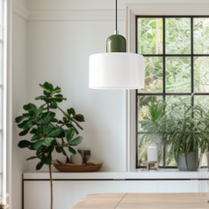 Skanto | Moderne lampe med farget glass og geometrisk form