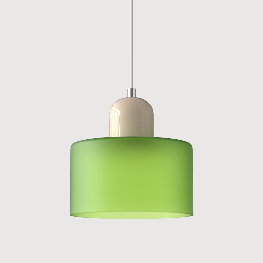 Skanto | Moderne lampe med farget glass og geometrisk form