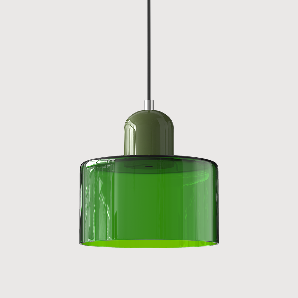 Skanto | Moderne lampe med farget glass og geometrisk form