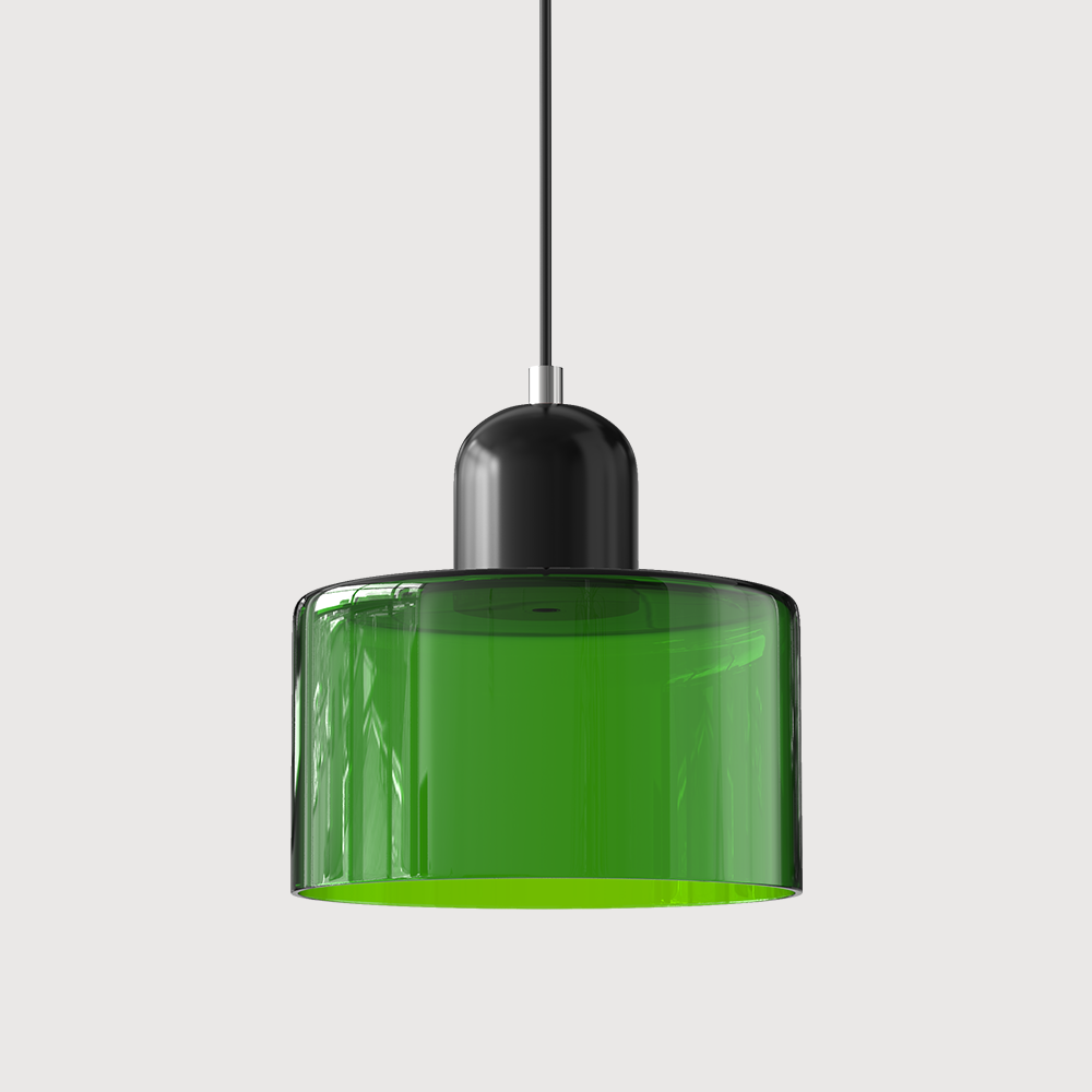 Skanto | Moderne lampe med farget glass og geometrisk form