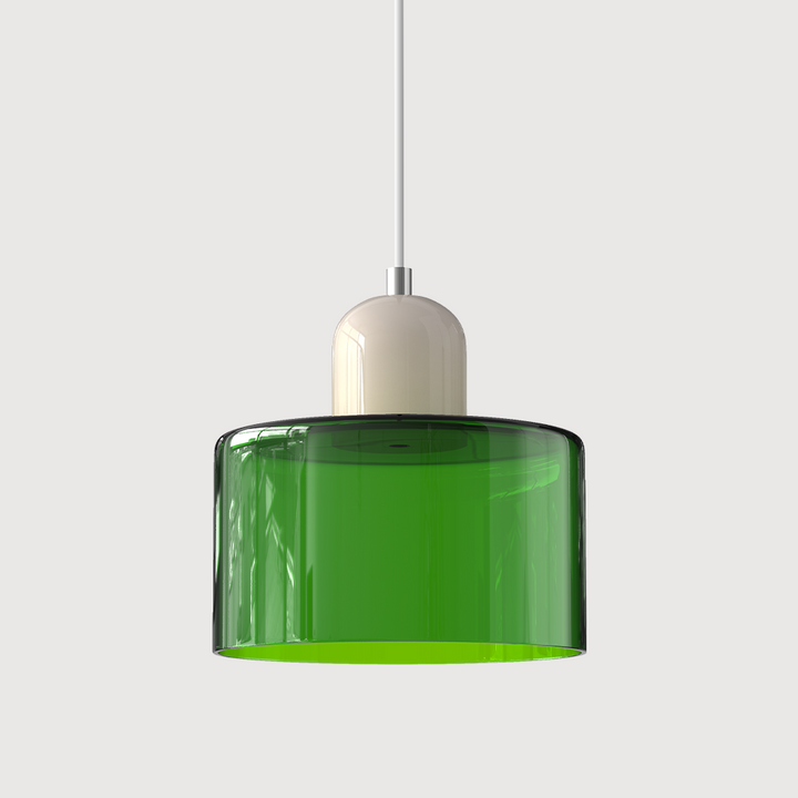 Skanto | Moderne lampe med farget glass og geometrisk form