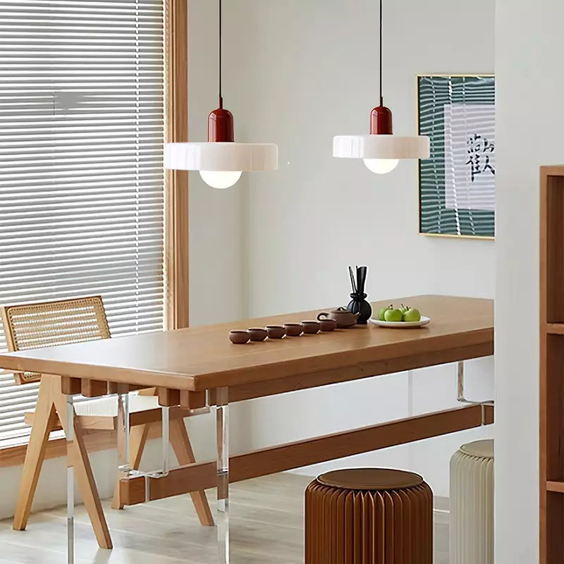 Fargerik Bauhaus-Stil Pendellampe - StiloGlas | Skanto
